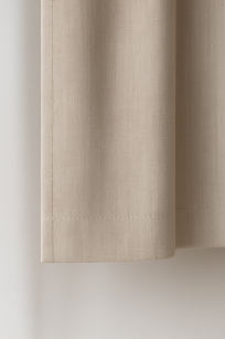 Obszycie boków firan i zasłon