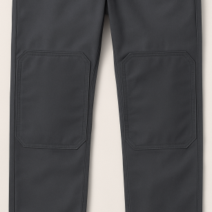 Naszycie łaty w spodniach roboczych (cena z łatą)