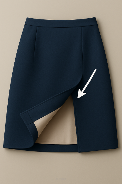 Wymiana podszewki w spódnicy - (cena bez podszewki)